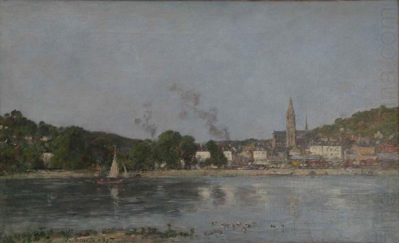 La Seine, Eugene Boudin